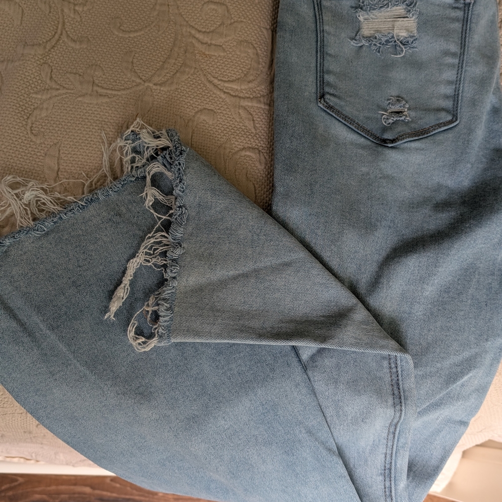Women's Boot Cut Jeans in Light Blue